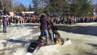 Pickerel Lake Jump In 2018 [upl. by Esiole]