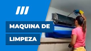 Máquina de Limpeza de ArCondicionado Split Vale a pena [upl. by Champagne]