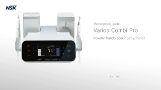 NSK Varios Combi Pro Reprocessing Powder Unit for EU [upl. by Hooge812]