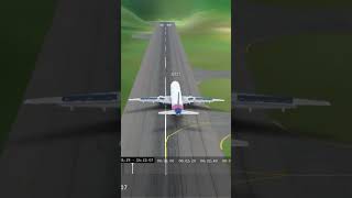 Insane Landing Into Pulau Tioman Airport in an A321 shorts sub landing airplane aviation [upl. by Hamish]