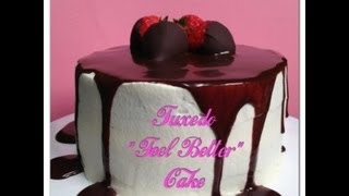 How to Make a Tuxedo Chocolate Cake  Recipe [upl. by Noval]