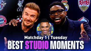 The BEST moments from UCL Today  David Beckham Trent Henry Micah Kate Abdo amp Carragher  MD 1 [upl. by Elmira]