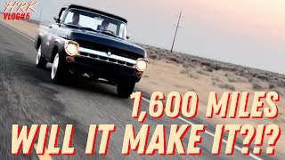 Driving a 1957 F100 to Bonneville Speed Week  HRK VLOG 6 [upl. by Hardin259]