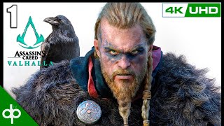 ASSASSINS CREED VALHALLA Gameplay Español Parte 1 PC 4K  Walkthrough Historia AC Valhalla [upl. by Esinal]