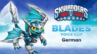 Skylanders Trap Team  Blades voice clip  German [upl. by Dadirac]