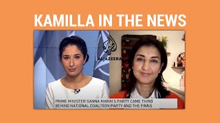 Al Jazeera interview on Finnish Parliament elections 2023 with Kamilla Sultanova [upl. by Willard]