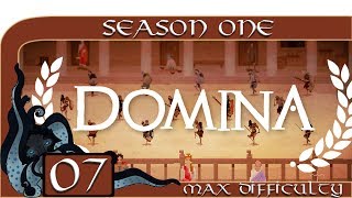 Domina Gladiator Management Sim  Season One  07  Max Difficulty  Domina Let’s Play  Gameplay [upl. by Eiramac]