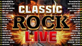 Classic Rock 70s 80s 90s Full Album ️🔥 Metallica Aerosmith ACDC Nirvana Bon Jovi U2 GNR Queen [upl. by Annez]