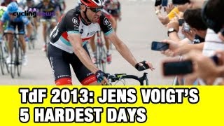 Tour de France Jens Voigts five hardest days on the bike [upl. by Alvy]