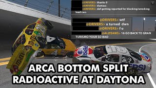 iRacing ARCA Daytona Bottom Split Radioactive [upl. by Barden]