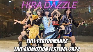 Hira Dazzle Live Animotion Festival Jakarta 2024  Mantap Setlist Lagunya [upl. by Judsen]