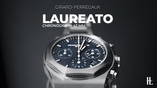 GirardPerregaux  Laureato Chronograph Ref 810201143111A [upl. by Ymorej]