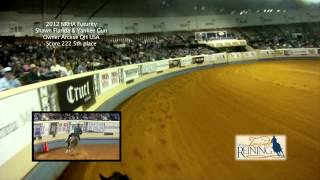 Shawn Flarida wears Inside Reinings GoPro at 2012 NRHA Futurity [upl. by Bergmann]