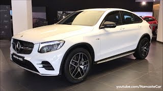 MercedesAMG GLC 43 4MATIC Coupé 2018  Reallife review [upl. by Aikahc]