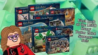 Lego Harry Potter 2024 Summer Sets First Look [upl. by Allis]