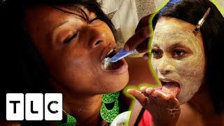 Woman Eats TWO CUPS Of Clay Mask Every Day  My Strange Addiction [upl. by Hallutama]