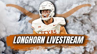 Longhorn Livestream  Kade Phillips Flips  Texas Football Practice News  Recruiting Updates [upl. by Rebme]