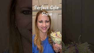 Easy Cole Slaw Recipe [upl. by Saturday302]