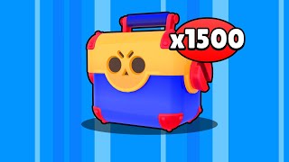 RETOUR DES MÉGA BOÎTES  PACK OPENING BRAWL STARS  JOUVRE MES 1500 PRIX STARR LÉGENDAIRES [upl. by Jessen]