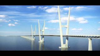 Fehmarn Belt Fixed Link  bridge between Denmark and Germany [upl. by Ettennal382]