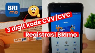 ‼ 3 Digit Kode CVVCVC Untuk Registrasi BRImo  Kartu Debit GPN [upl. by Asirrac]