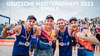 Finale Männer  Deutsche Beachvolleyball Meisterschaften 2022 [upl. by Sussna]