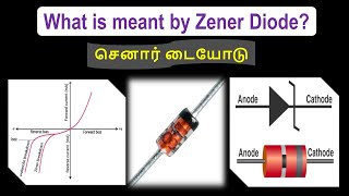 What is meant by Zener Diode I Applications of Diode in Tamil [upl. by Julienne]