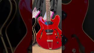 Heritage Standard H530 Hollow Electric Guitar with Case Trans Cherry [upl. by Annaear]