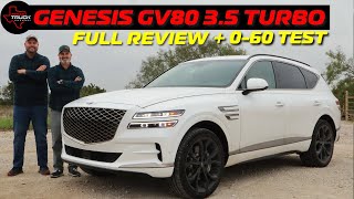 The Premium Bargain  Genesis GV80 AWD 35T  Full Review  060 [upl. by Kincaid]