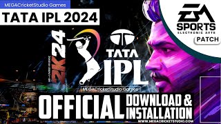 TATA IPL 2024 Patch for EA Cricket 07  Official Installation Guide  IPL 2K24 Patch [upl. by Akir]