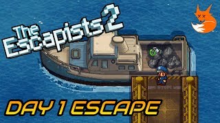 HMP OFFSHORE DAY 1 ESCAPE Trash Talk  The Escapists 2 Xbox One [upl. by Auqeenahs]