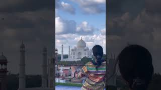 Sab noor noor sa bikhra hai 😍❤️  Krystle yadav  ytshorts politics tajmahal viralgirl views [upl. by Yrrat]