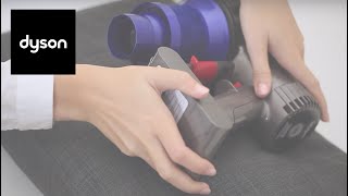 How to replace the battery on your Dyson V6™ cordless vacuum [upl. by Narual782]