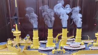 Remote control smoke machine to control the cruise ship model smoke generator [upl. by Sadler]