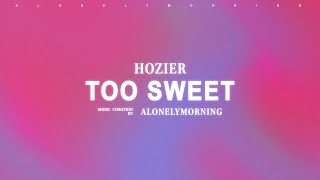 Hozier  Too Sweet Lyrics [upl. by Stegman]