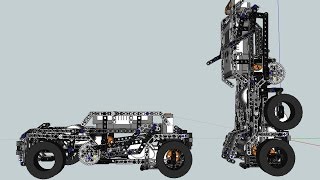 LEGO Mindstorms NXT Transformer [upl. by Naimaj]