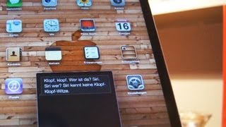 Siri Die lustigsten Sprüche und Antworten auf dem iPad HQ [upl. by Shornick203]