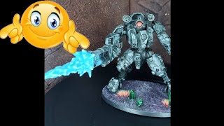 Ghostkeel Battlesuit  Model Showcase [upl. by Broadbent]