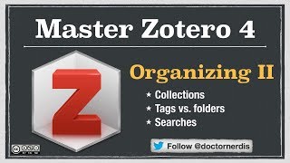 Zotero Tutorial Organizing with Collections [upl. by Airdna490]