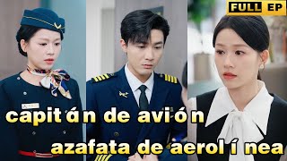 The love story between an airplane captain and a stewardess drama reels shortdrama [upl. by Yretsym926]