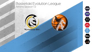 Basketaki The League  Myrmidons BC Vs Optimus Priamus 15102024 [upl. by Yemrej]