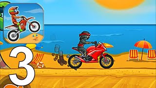 Moto X3M Bike Race Game Part 3 Gameplay Walkthrough Android IOS [upl. by Ardnekat821]