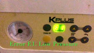 E1 Fault Error Boiler Motan Rens Kplus Maxoptimus Mkdens refill a combi boiler repressurise [upl. by Derron981]