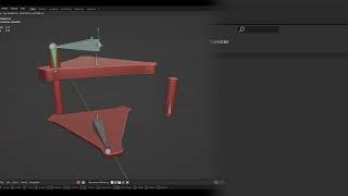 Quick look on how I rigged the pistons for a motion base blender3D [upl. by Alastair]