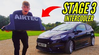 STAGE 3 Airtec Intercooler on my Fiesta ST [upl. by Yerbua900]