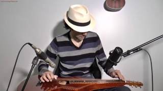 Sweet Home Chicago Blues  Open D Lesson for weissenborn dobro lap steel [upl. by Olodort]