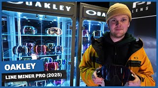 New goggles from Oakley – Line Miner Pro 2025 [upl. by Mortimer]