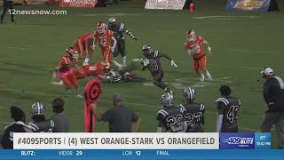 West OrangeStark High School takes down Orangefield 27  7 [upl. by Annawat]