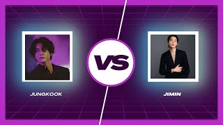 Jungkook VS Jimin  Whos KPOP Idol is your Favourite  BTS jimin jungkook [upl. by Teodoor679]