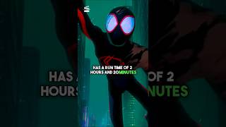 SpiderMan Across The SpiderVerse is the longest animated film [upl. by Noland]